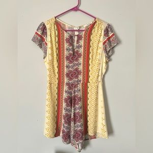 Bohemian Lush Romper! Small❤️